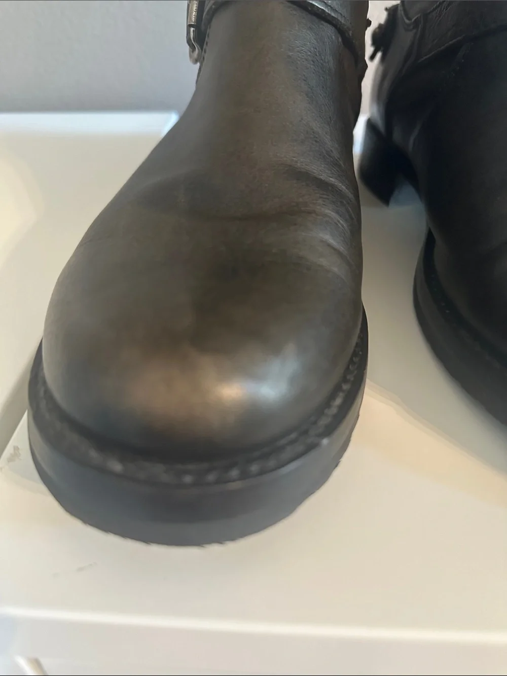 Vintage Frye boots, boots, black, women’s 9.5B - Picture 4 of 9